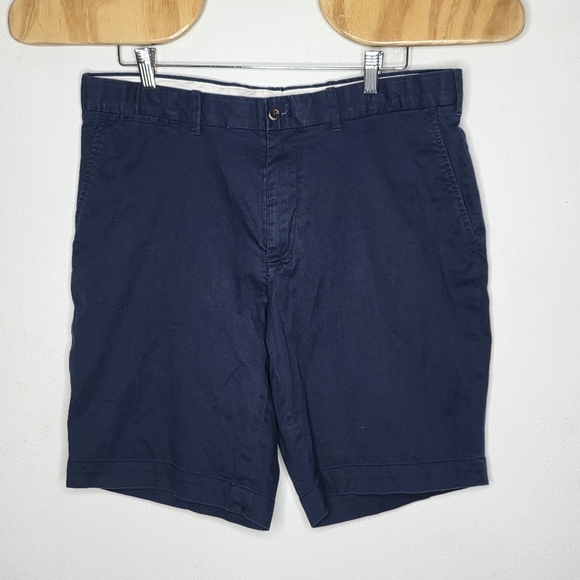 Polo Golf Other - Polo Ralph Lauren Shorts Men 34 Navy Blue Twill Stretch Fit 8" Golf Chino